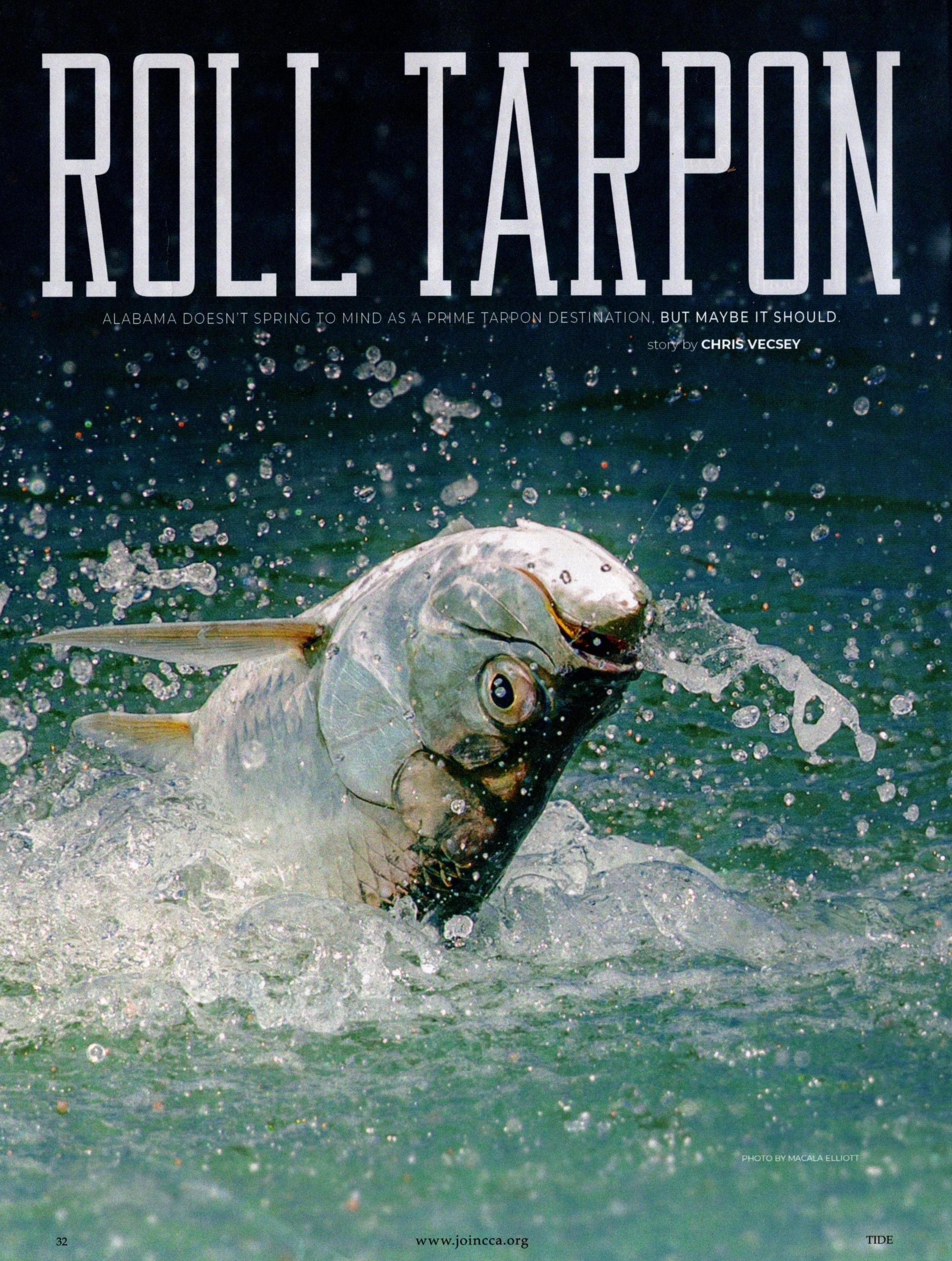 ROLL TARPON - by Chris Vecsey TIDE Magazine July/August 2021